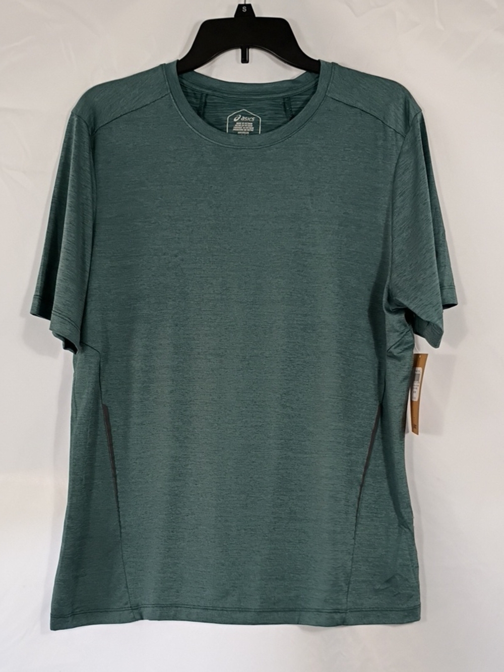 NWT Asics Mens Knit Spacedye Short Sleeve Tee Size Medium Workout Athletic